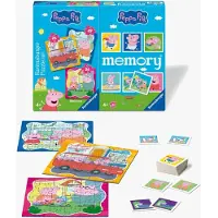 Ravensburger Peppa Wutz Puzzle 3-in-1 + Memospiel