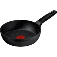 Tefal Bratpfanne "ExcellCook" Aluminium 1 tlg. leistungsstarke Keramikversiegelung, induktionsgeeignet, Thermo-Signal