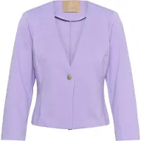 Culture Blusenblazer "Damen Blazer CUpiil", Damen, Gr. 38, lila (violet tulip), Obermaterial: 74% Polyester PES. 22% Viskose CV. 4% Elasthan EL., Blazer Blusenblazer