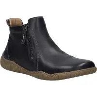 Josef seibel Stiefelette "Wynona 16, ocean", Damen, Gr. 37, blau (ocean), Obermaterial: 100% Rindsleder Leather cow., Schuhe Stiefelette