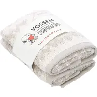 Vossen Gaestehandtuecher "CHARLIE BROWN", pearl grau, B:30cm L:50cm, Jacquard, Baumwolle, Handtücher, Gaestehandtuecher, trendiger Jacquard im Zick-Zack Design