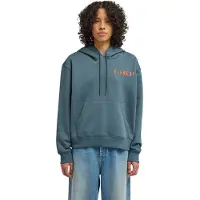 Element Kapuzensweatshirt "Peace Of Mind", Damen, Gr. L, grün (schwarz slate), Obermaterial: 55% Baumwolle, 25% Baumwolle, 20% Polyester., Sweatshirts Kapuzensweatshirt