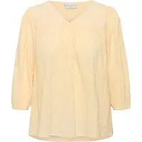 KAFFE CURVE Langarmbluse "Damen Bluse langarm KCmaisie"