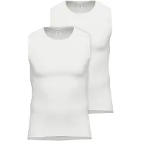 Ammann Unterhemd "2er Pack Tank Top Day Classic", Herren, Gr. 5, N-Gr, weiß, Obermaterial: 100% Baumwolle CO., Unterhemden Unterhemd