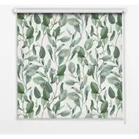 Tulup INNENROLLO - Fensterrollo - Rollo - 130x140 cm - Blätter an den Zweigen