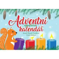 Grada Adventskalender für Kinder mit Malbuch und Gedichten, traditionelle tschechische Weihnachtsmotive
