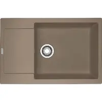 Franke Maris - Fragranit Spülbecken MRG 611-78 BB, 780x500 mm, Kaschmir 114.0494.646