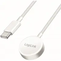 Logilink Smartwatch-Ladekabel, Ladeadapter, Ladestation, Ladegerät, Ladepad, Ind