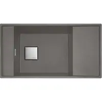 Franke Fresno - Fragnitspüle FSG 211/111, 860x458 mm, steingrau 135.0652.560