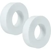 VHBW 2x Bürstenring kompatibel mit Dolphin SOPRA PERFECT, SOPRA PREMIUM, Pro X1, SCOOP DELUXE, Hydro 40, MAESTRO 40i, Evolution 60, M400 Poolreiniger