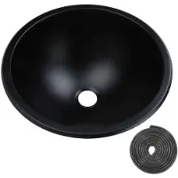 OEM Geschirrspüler-Becken aus Edelstahl - Ø 260 x 130 mm - Einzige Spülwanne - 40 mm Abfluss - Ideal für Camping - Leicht zu reinigen - Spülbecken