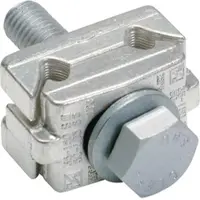 Hager Doppel-Schalenklemme mitAnschlussschraube M12x55 ZAY44631