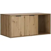 vidaXL Katzenkiste Möbel Artisan-Eiche 100 x 49 x 45 cm Holzwerkstoff