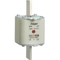 Hager LNH30910M4T NH-Sicherungseinsatz NH3 gTr 400V 910A Mittenmelder Grifflasche spannungsführend