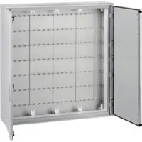 Hager FL74SP Wandschrank, univers, IP65, SK II, 1150 x 1100 x 300mm, Polyester, UV geschützt