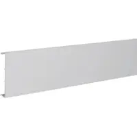 Hager BR7010027035 Brüstungskanal-Oberteil zu BR mit Oberteilbreite 80mm aus PVC in lichtgrau - 2 Meter