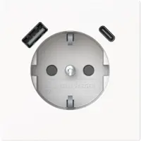 Busch-Jaeger BUSCH JAEGER BJ SCHUKO -/USB-A+C20 EUCB2USBAC-44MSteckdose Safety+ (2CKA002011A6318)