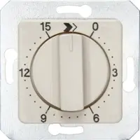 Kopp 195000087 Zeitschaltuhr Einsatz, Unterputz, mechanisch, Laufzeit: 15min, Farbe: cremeweiß