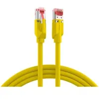 EFB Elektronik K0700GE.7,5 RJ45 Patchkabel Cat.7 S/FTP LSZH TM21 gelb 7,5m K0700GE75
