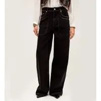 Ba&sh für Damen. 1H25NOEL Jeans Noel schwarz (36), Lässig, Baumwolle, Denim