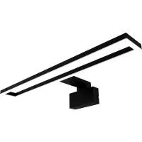 Osram LED-Spiegellampe Orbis Saturn schwarz Breite 50cm IP44