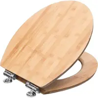 Puma WC-Sitz Ligna Echtholz Bambus Absenkautomatik Edle Optik Toilettensitz