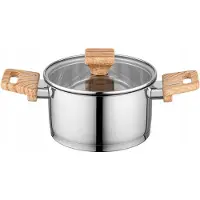 Florina Topfaufsatz aus Edelstahl, 18 cm, 2,5 l, z. B. Z/P
