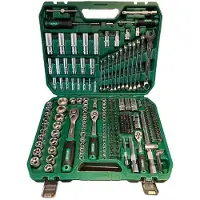 Stalco Steckschlüsselsatz 1/2 Zoll 3/8 Zoll 1/4 Zoll 219 Teile