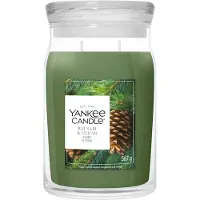 Yankee candle Balsam & Cedar Fireside Duftkerze 567 g