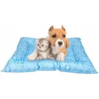 Nobleza Kühlmatte für Tiere, groß, 65 cm x 55 cm, – Schlafplatz für Hunde und Katzen