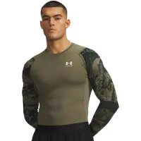 Under Armour HG Armour Comp CB Longsleeve green white (390) S