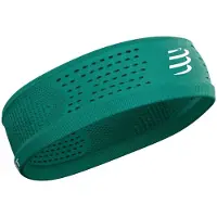 Compressport Dünnes On/Off-Stirnband Grün
