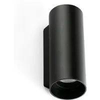 Faro KOV 2L Runde Wandleuchte schwarz 3000K 34°/34° 71791-235