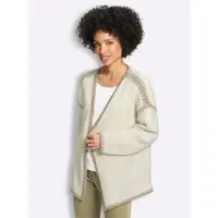 HEINE Strickjacke in champagner | Gr.: 48-50