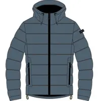 CMP MAN Padded Jacket FIX Hood avio (N876) 58