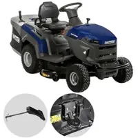 BullMach PEGASO 95-200 RMH - Rasentraktor mit Hydrostatgetriebe - Fangkorb - Mulchfunktion