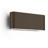 Wever & Ducre LED-Außenwandlampe Kiosk 1.0 bronze, 2.700 K