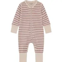CeLaVi Jumpsuit LS - YD Stripe grape shake (6109) 50