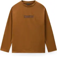 Napapijri New Box Logo Langarm-t-shirt