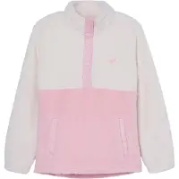 Roxy - Kid's Winter Flora Girl - Fleecepullover Gr 14 Years - XL rosa/grau
