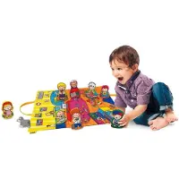 Inny Reisematte mit Spielzeug - Familie