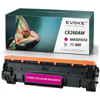 Evoke Toner-Kompatibilkartusche für HP-Drucker 648A CE260A, Gelb, 11.000 Seiten, kompatibel mit CP4025, CP4525 und CM4540