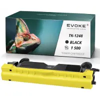 Evoke Toner-Kompatibilkartusche für den Kyocera-Drucker TK1248 TK-1248, Schwarz, 1.500 Seiten, kompatibel mit MA2001, PA2001, MA2001w, PA2001w