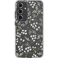 RIFLE PAPER Clear - Samsung Galaxy S24+ Tasche (Kleine Blumen)