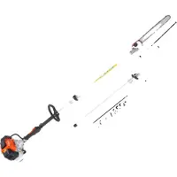 OEM Gas-Motorsäge, 2-Takt-Motor, verstellbarer Schneidwinkel, 14.5in 52cc fest