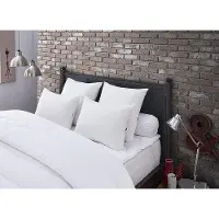 Unyqoos Kopfkissen 50 x 70 cm, mittelfest – 100% Polyester (Thermolite) Hohlfaser mit Ecolabel, weiß