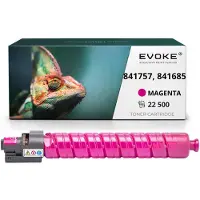 Evoke Toner-Kompatibilkartusche für den Ricoh-Drucker MPC-5502, 4502, 841757, 841685, Magenta, 22.500 Seiten, kompatibel mit MP C5502 und MP C4502