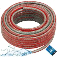 KOTARBAU Gartenschlauch 3/4" Professionell zum Gießen von Pflanzen 6 30m Grau