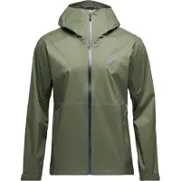 Black Diamond - Wasser- und winddichte atmungsaktive Jacke - M Fineline Stretch Shell Tundra für Herren - Größe XL - Grün