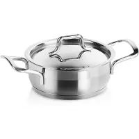 Artemis Orion Anett Topf mit Deckel, Edelstahl, 14 cm, 0,7 l, Premium